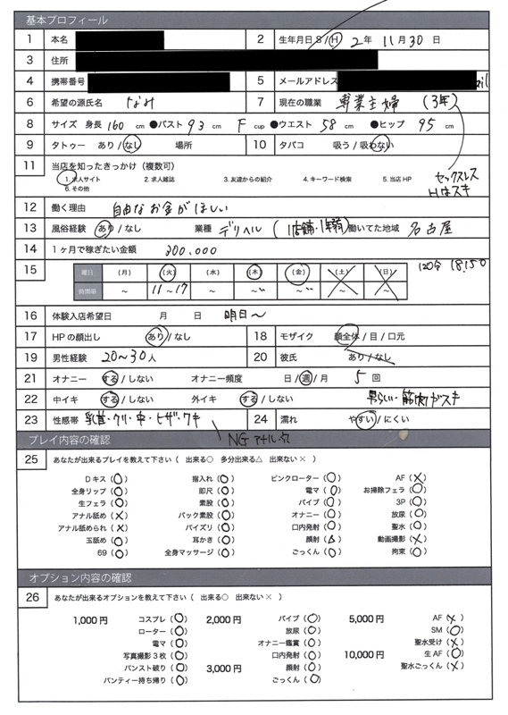 なみ【風俗ちゃん。】戸川なみ